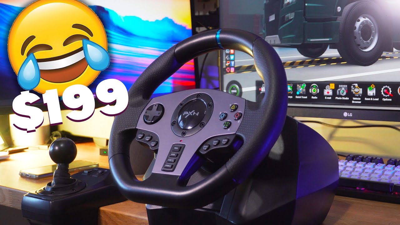 The Crapiest Wheel Ever: PXN V9 steering wheel review 