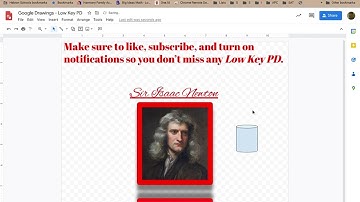 Low Key PD: Google Drawings - Insert - Shape