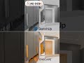 Bedroom Interior Design with SketchUp &amp; Enscape | CAD Desk Marathahalli | #sketchup #interiordesign