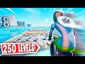 The BEST 250 LEVEL Deathrun in Fortnite!