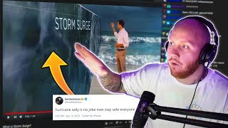 TIMTHETATMAN LEARNS WHAT A STORM SURGE IS!