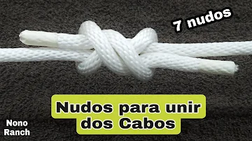 ¿Cómo hacer nudos para unir dos cuerdas?