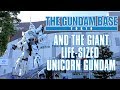 Giant Life-Sized Unicorn Gundam and The Gundam Base Tokyo FULL TOUR!