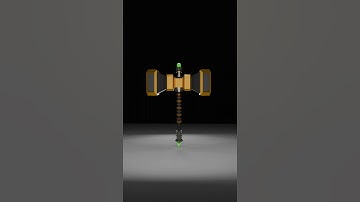 Blender 3D Hammer Modeling Tutorial #blender #blender3dmodelling #blender3d #blender3d hammer