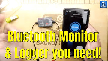 Awesome voltage logging with bluetooth!