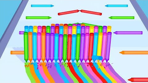 Pencil Rush 3D Gameplay All levels Walkthrough Part 3