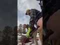 Saving Horse From Icy Pond