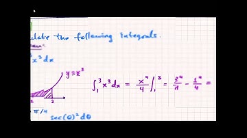Math 135 Section 5.3... Calculating integrals using FTOC (part 1 of 3, 5 examples)