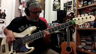 Video thumbnail of "LUCE ( Tramonti a Nord Est ) by Elisa ( personal bass cover ) with Alleva Coppolo LG5 Supreme"
