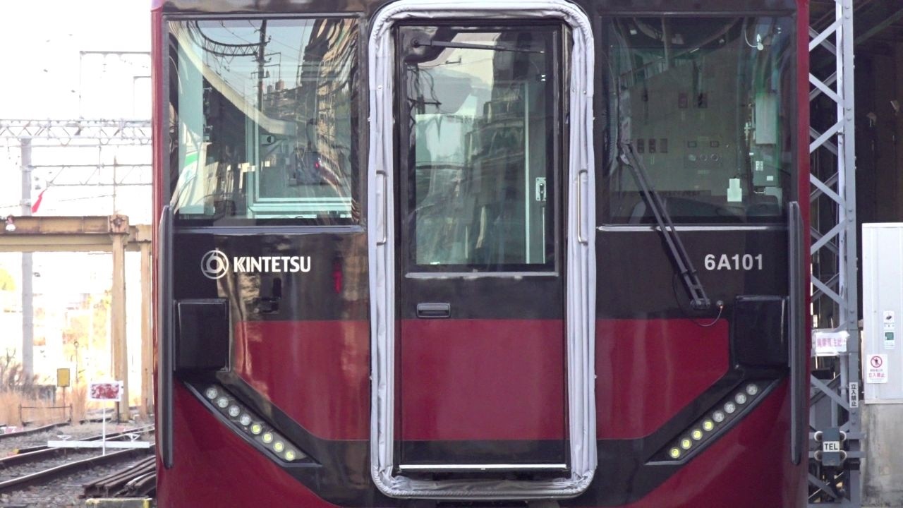 近鉄南大阪線の新型車両6A系を拝見しました