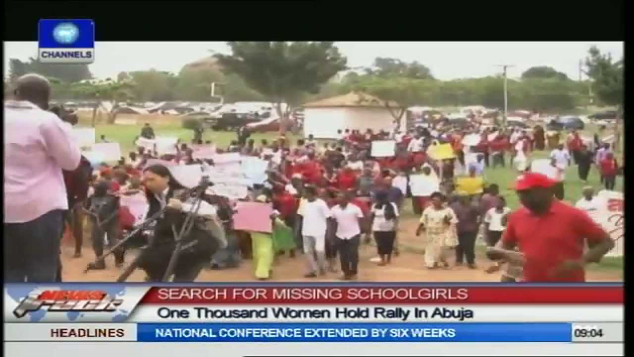 Nigerian Women Stage Protest To Demand Release Of Abducted Girls Youtube 