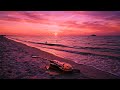 Relax Your Mind Before Sleep 🌊 Gentle Piano Ocean Waves and Fireplace Night Ambience
