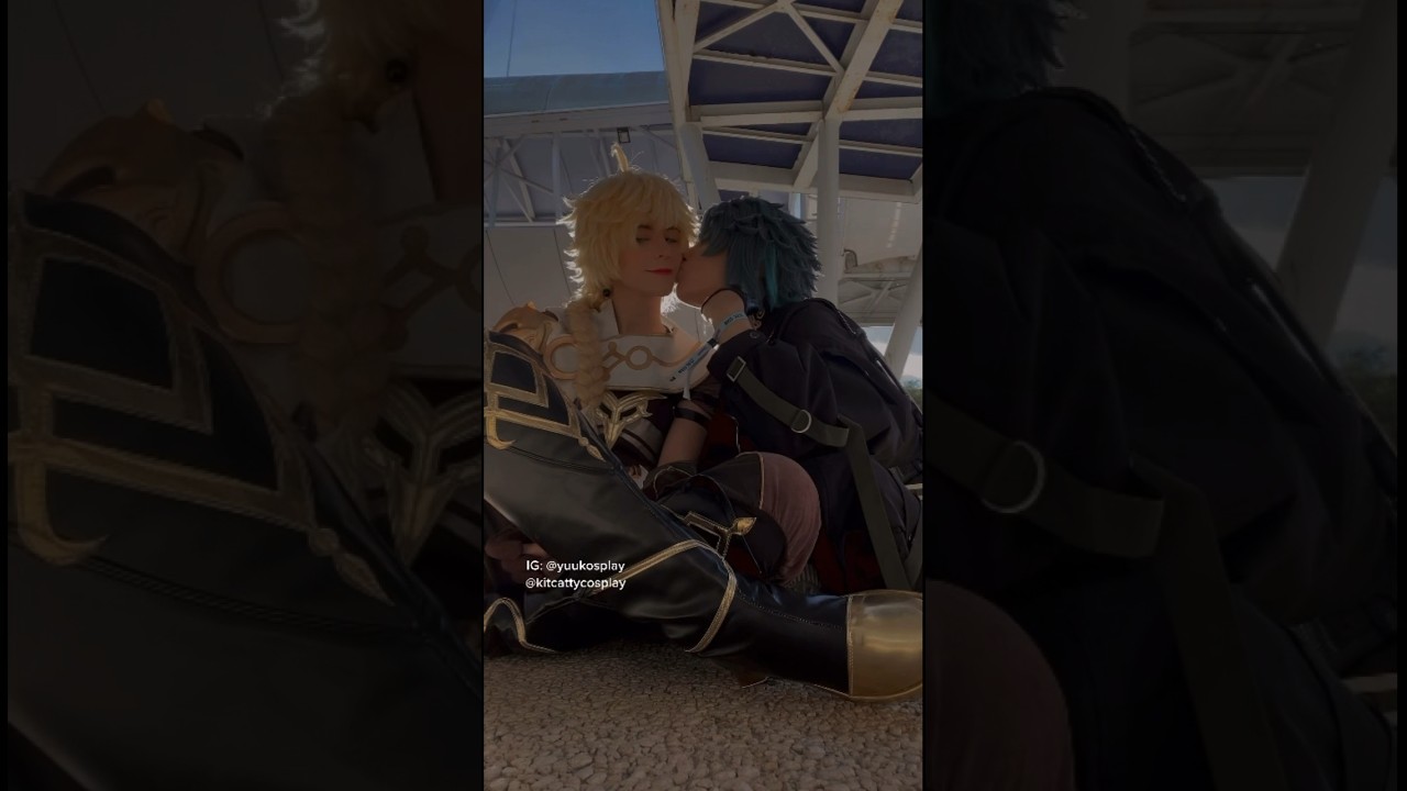 Lovers 😔💖 #cosplay #genshinimpact #genshinimpactcosplay #xiaother #aethergenshinimpact