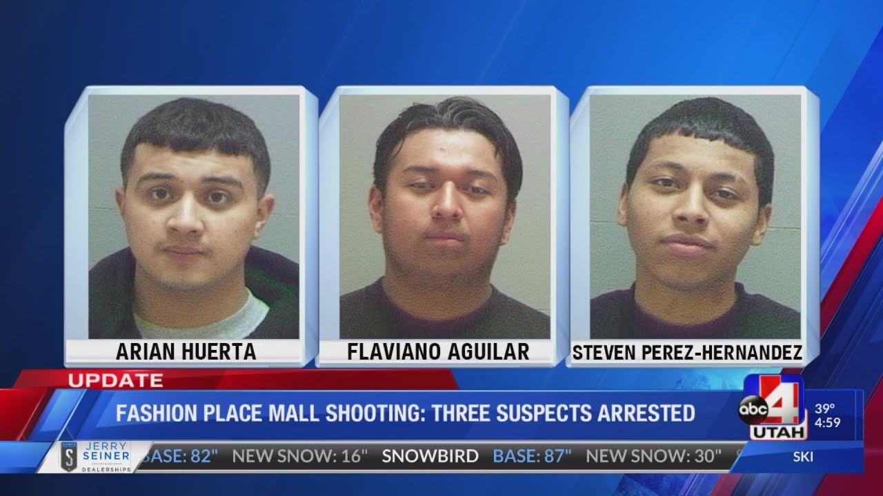 Three More Suspects Arrested In Fashion Place Mall Shooting Youtube