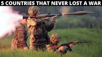 5 Countries That Never Lost A War | #World Army || Uns Binetra