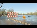 Fox River flooding reaches major level, putting homes and roads at risk