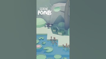 Added rain FX to Serene Ponds 🌧#gamedev #frog #cozygames #vibe #lofi