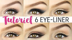 6 styles de liners