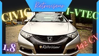 Essai Honda CIVIC 9 1.8 i-vtec 142 Cv de 2012