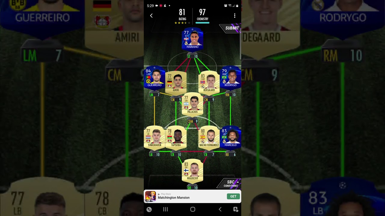 Ucl Winning Goal Sbc Solution 99 Icon Throwback Zinedine Zidane Madfut 21 6 Of 12 Youtube