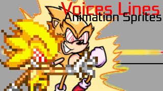 Super Fleetway Sonic Voices Lines And Sprites