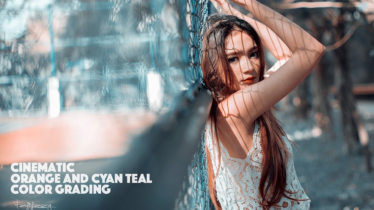 Photoshop Tutorial Orange and Cyan Teal Color Grading ...