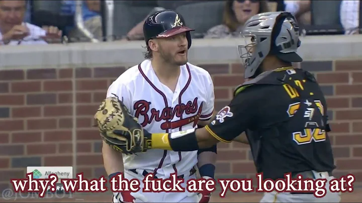 Josh Donaldson & Joe Musgrove look at each other, ...
