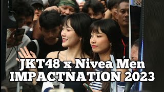 JKT48 Marsha \u0026 Muthe at Nivea Men Booth | Impactnation Japan Fest 2023