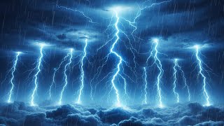 Rainstorms Sounds For Stress Relief, Heavy Rain And Thunderstorms To Calm The Mind