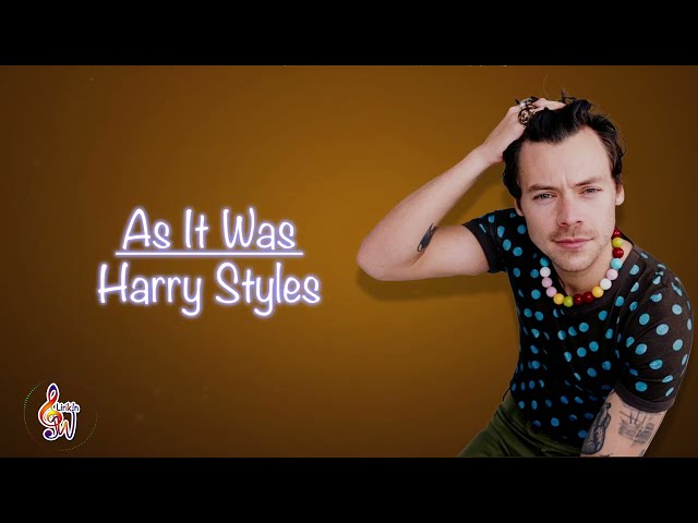 As It Was - Harry Styles ( Lirik Lagu ) class=