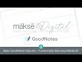 Basic Goodnotes Features & Functionality feat Mäksëlife Digital Planner