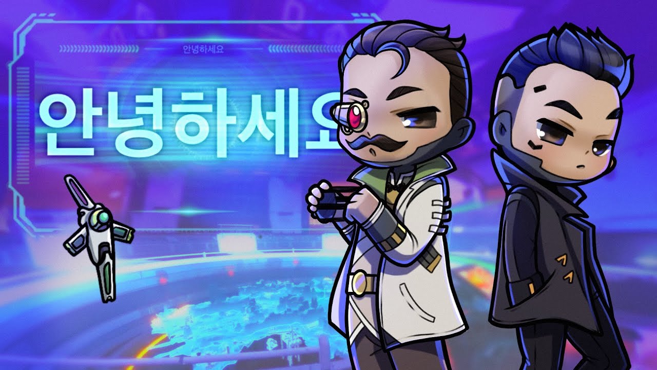 English Crypto Voice Actor Plays Apex Legends With Koreans | Apex Legends  With Johnny Young