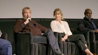 Rhys Ifans answers some questions at the FYC Special Screening and panel for 'House Of The Dragon'.