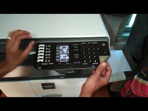 How To Use Sharp AR 6020, AR 6023 কীভাবে ব্যবহার করবেন। Page Setting, Switch এর পরিচিতি।