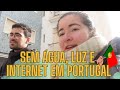 SEM ÁGUA, LUZ E INTERNET EM PORTUGAL - Tempestade Kristin