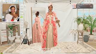 Making a Bridgerton inspired Sim in The Sims 4