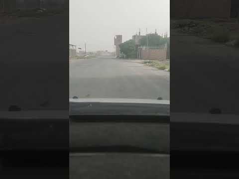 صبحی غبارآلود در خیابان شفیعی کرمان رانندگی کوتاه       