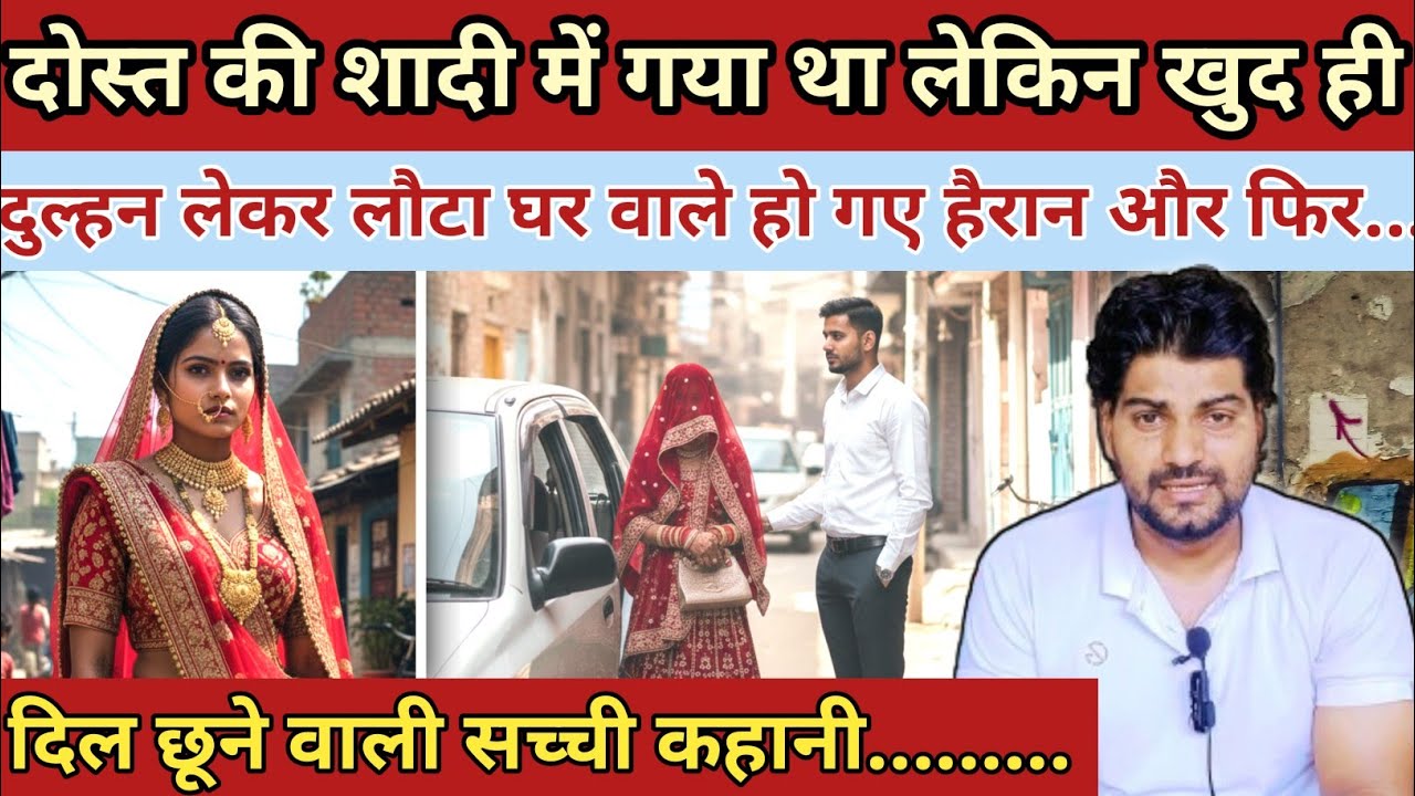 दोस्त की शादी में गया था लेकिन खुद ही दुल्हन लेकर लौटा घर वाले हो गए हैरान और फिर||Emotional Story 