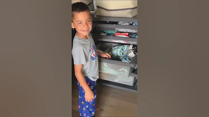 HOW AN 8 YR OLD BOY PACKS FOR SLEEP AWAY CAMP #shorts - DayDayNews