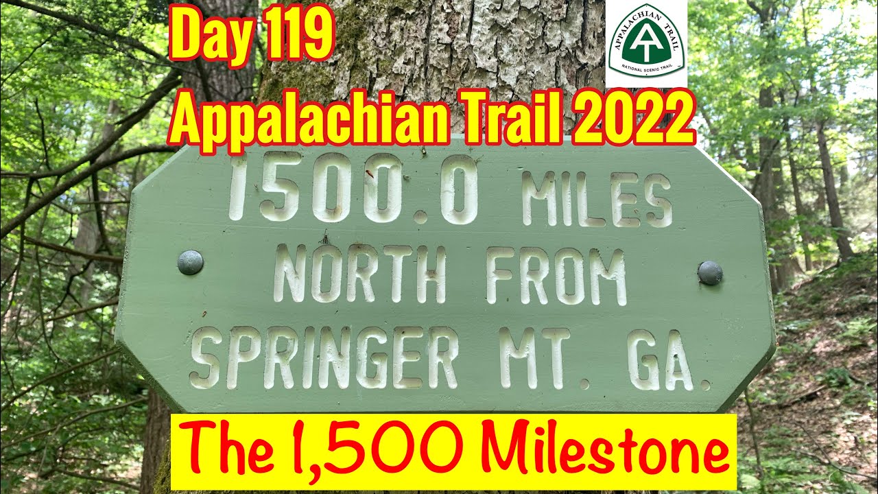 Reaching the 1,500 mile mark on the Appalachian Trail and exploring the Falls Village, CT area