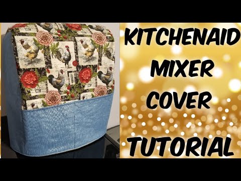 DIY KitchenAid Mixer Cover Free Sewing Pattern