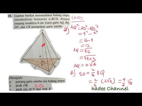 Video: Apakah tetrahedron memiliki sisi yang sama?