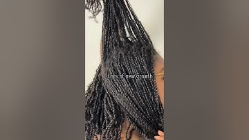 2 MONTHS IN MY #minitwists | CURLCODEBLACK #shorts #naturalhair #minitwist