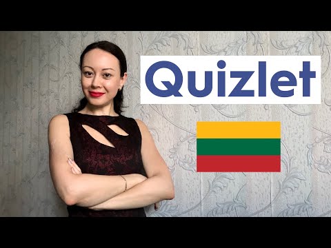 Учите литовские 🇱🇹 глаголы на сайте Quizlet!