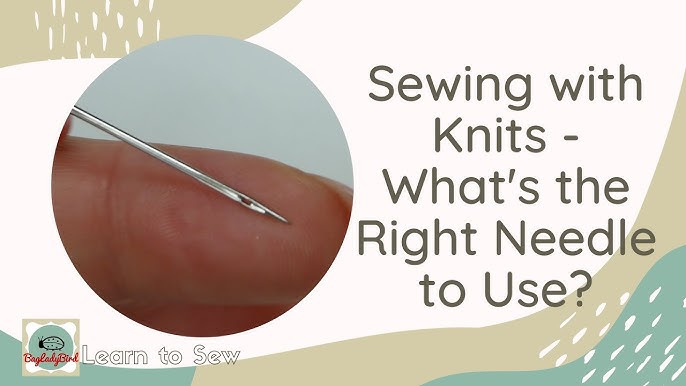 What is a Ball Point needle? Klasse' Sewing Machine Needles - Ballpoint  Needles Explained 