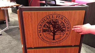 InfoComm 2018: Marshall Furniture Introduces ARCO Series Lectern