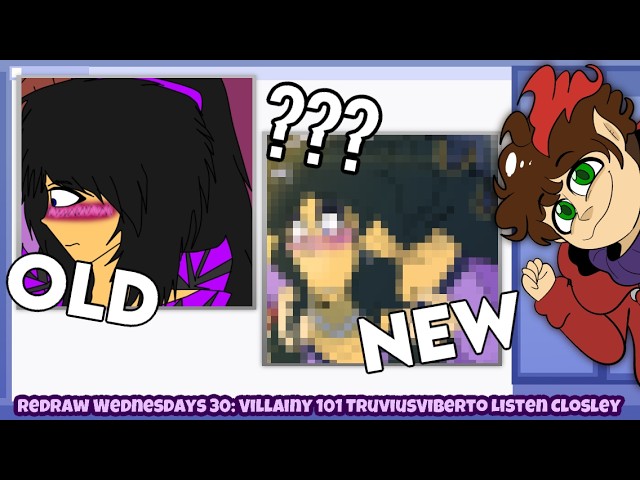 Redraw Wednesdays (30): Villainy 101: Listen Closely *TRUVERTO* (SPEEDPAINT)