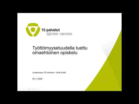 Video: Kuinka ilmoittautua työpörssiin ja saada työttömyysetuuksia