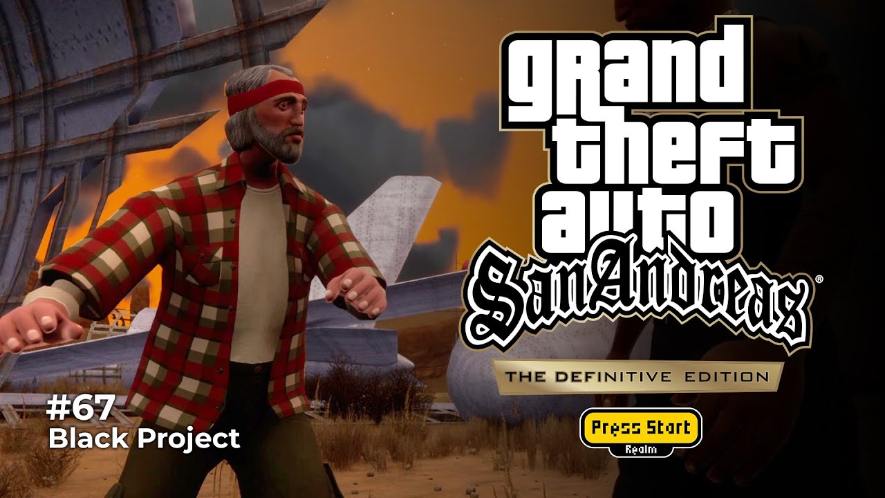 GTA San Andreas The Definitive Edition Gameplay | Mission 67 : Black Project