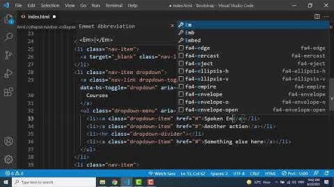 Bootstrap 5 CSS Framework Part 2 | Navbar | Urdu Hindi